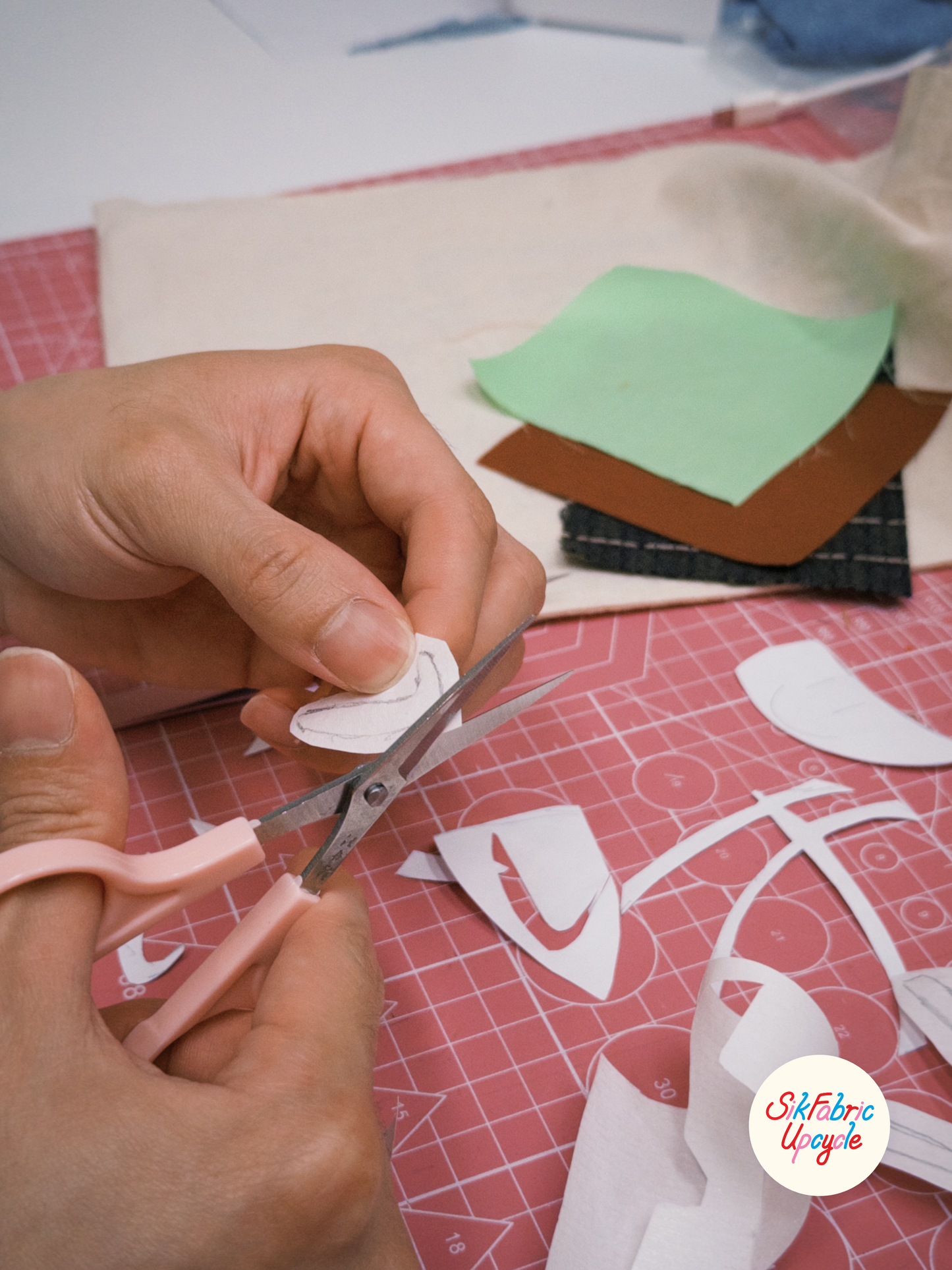 約好織物祭2026:碎片重生 拼布工作坊 Fabric Scraps Collage Workshop （5月30-31日；6月6-7日）