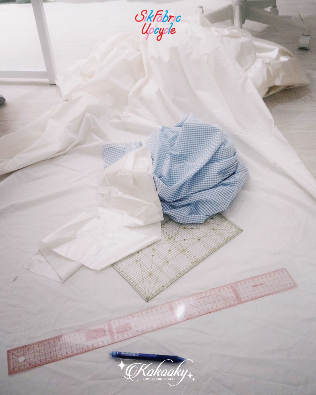 SikFabric X KOKOOKY - Puffer Pillow Bag