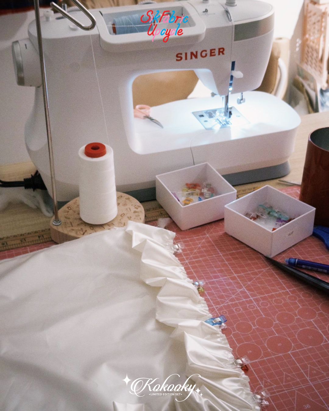 SikFabric X KOKOOKY - Puffer Pillow Bag