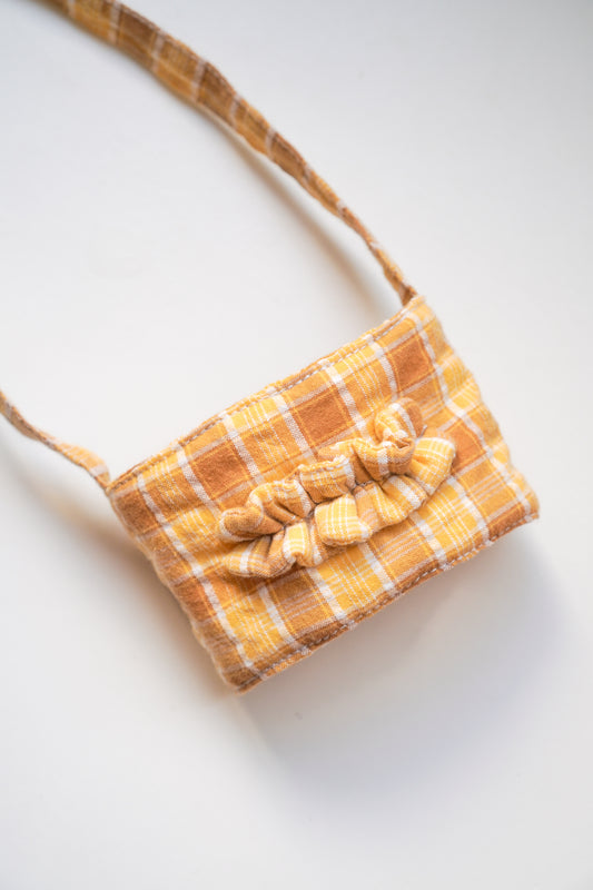 Bubble Tea Holder（Yellow & Brown）