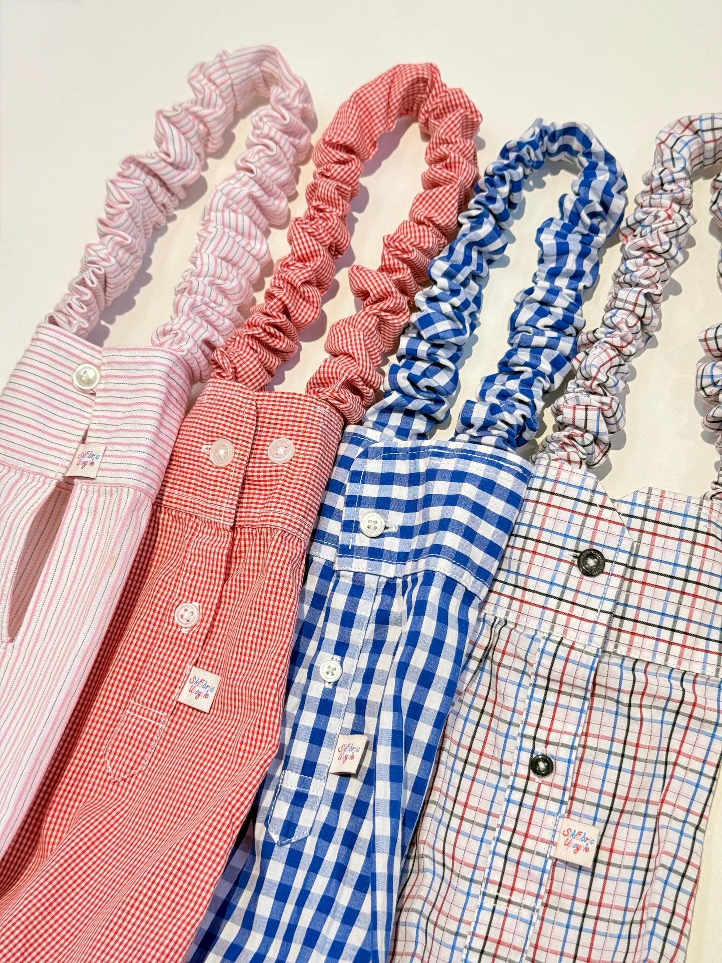 Sleeve Bottle Bag (White with Coloured Stripes)